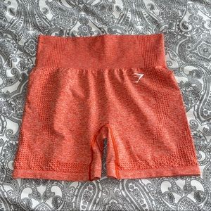 Gymshark Vital Seamless Shorts - Orange Marl